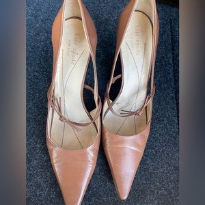 High heel brown Kate spade